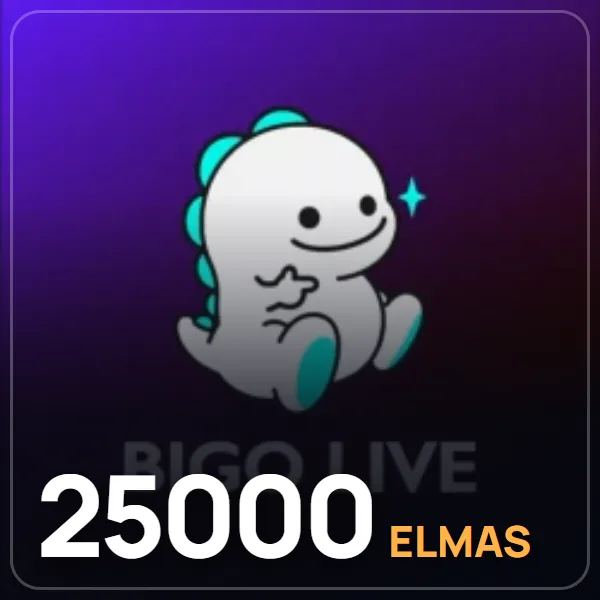 Bigo Live 25000 Elmas görseli