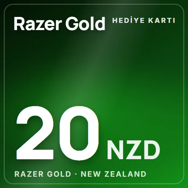 Razer Gold New Zealand 20 NZD görseli