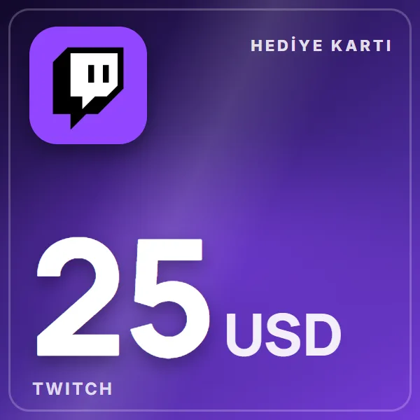 Twitch 25 USD görseli