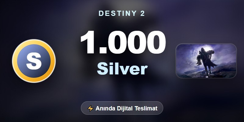 Destiny 2 1.000 Silver görseli
