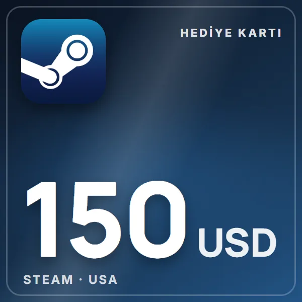 Steam USA 150 USD görseli