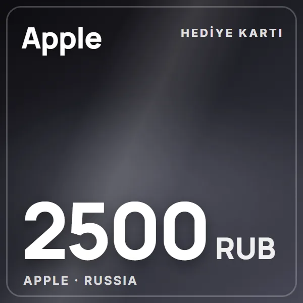 Apple Russia 2500 RUB görseli