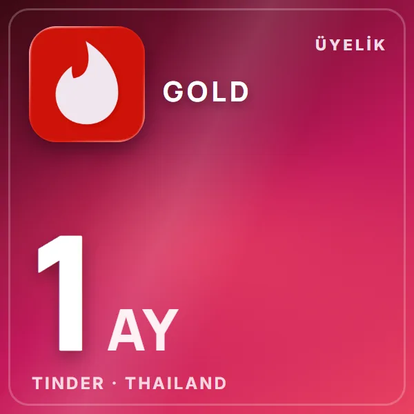 Tinder Thailand Gold 1 Month görseli