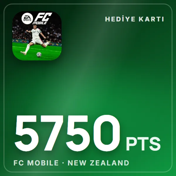 FC Mobile New Zealand Points 5750 görseli