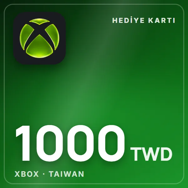 Xbox Taiwan 1000 TWD görseli