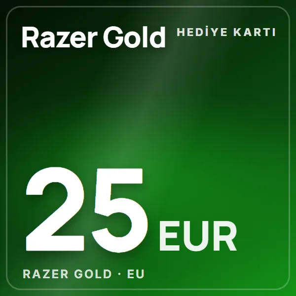 Razer Gold EU 25 EUR görseli