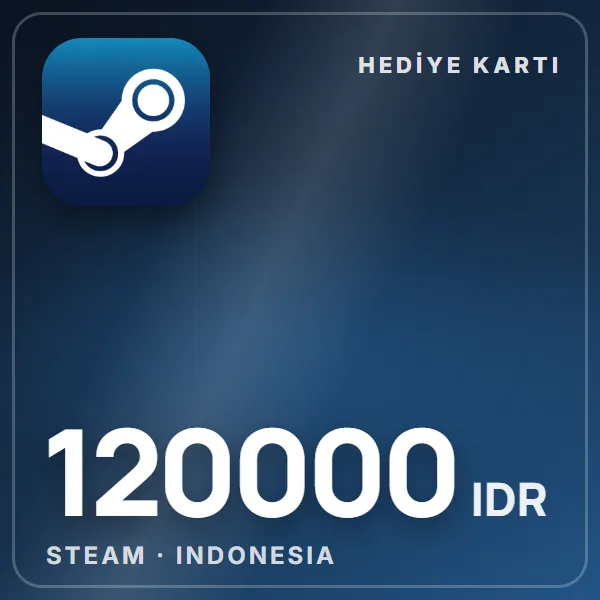 Steam Indonesia 120000 IDR görseli