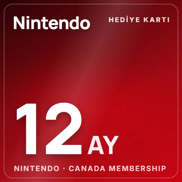 Nintendo Canada Membership 12 Month görseli