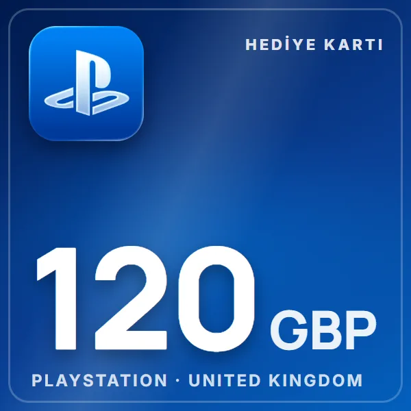 PSN Card United Kingdom 120 GBP görseli