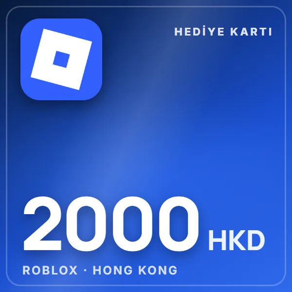 Roblox Hong Kong 2000 HKD görseli