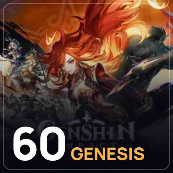 Genshin Impact 60 Genesis Crystals görseli