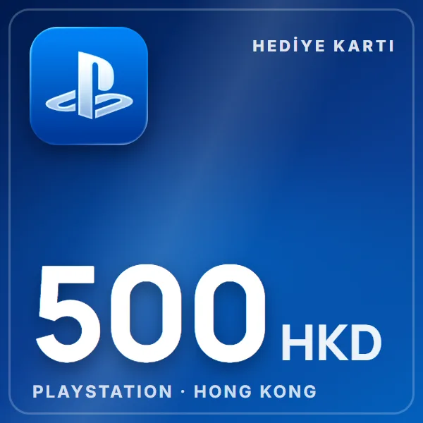 PSN Card Hong Kong 500 HKD görseli