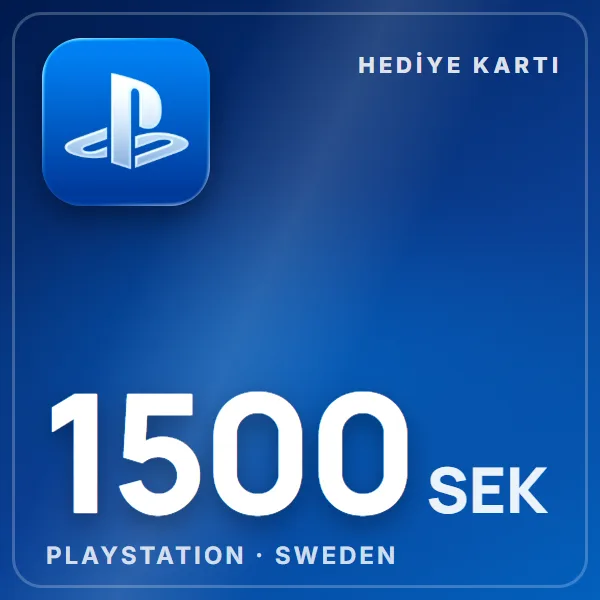 PSN Card Sweden 1500 SEK görseli