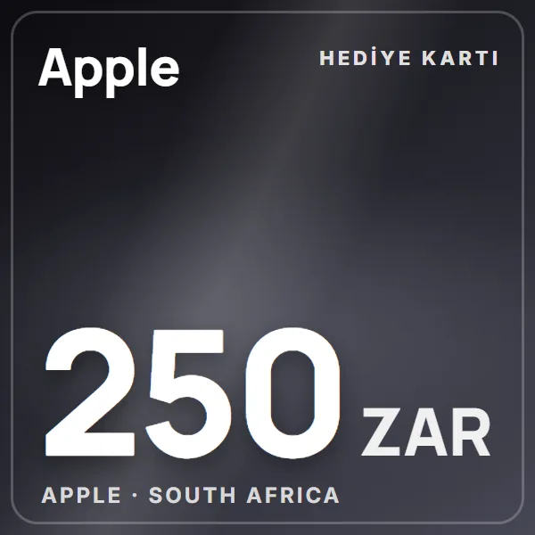Apple South Africa 250 ZAR görseli