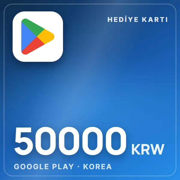 Google Play Korea 50000 KRW görseli