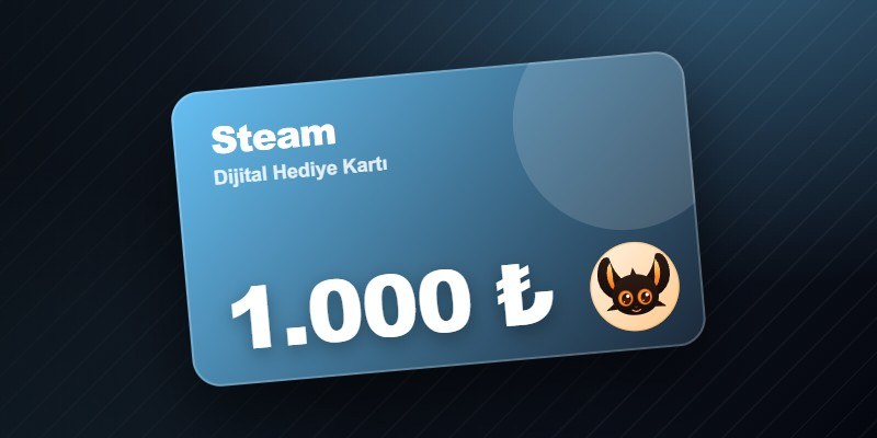 Steam Cüzdan Kodu 1000 TL görseli
