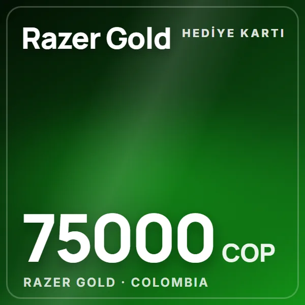 Razer Gold Colombia 75000 COP görseli