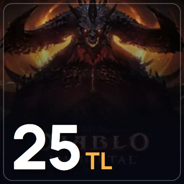 Diablo Immortal 25 TL görseli