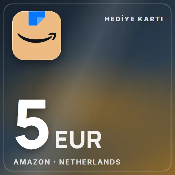 Amazon Netherlands 5 EUR görseli