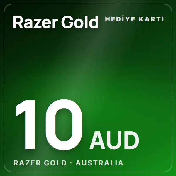 Razer Gold Australia 10 AUD görseli