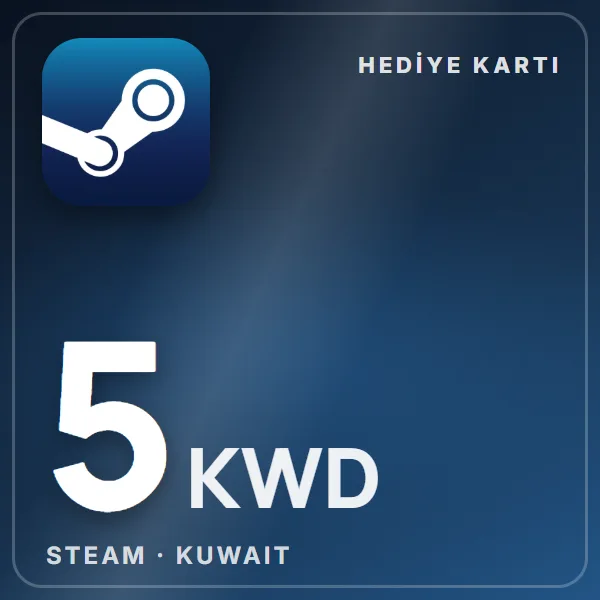 Steam Kuwait 5 KWD görseli