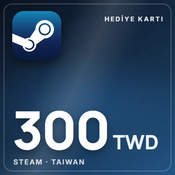 Steam Taiwan 300 TWD görseli
