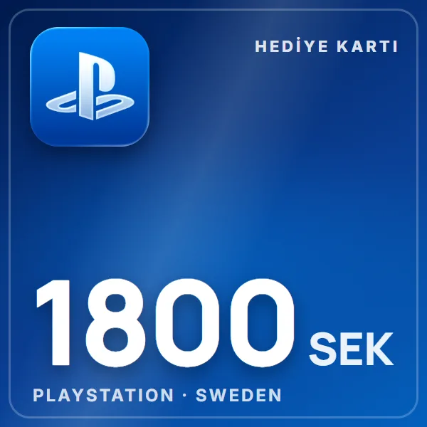 PSN Card Sweden 1800 SEK görseli