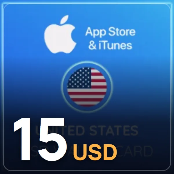 15 USD App Store iTunes Hediye Kartı görseli