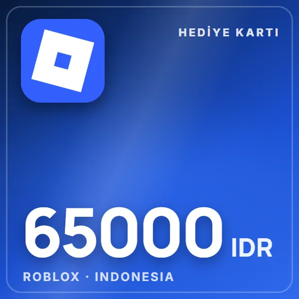 Roblox Indonesia 65000 IDR görseli