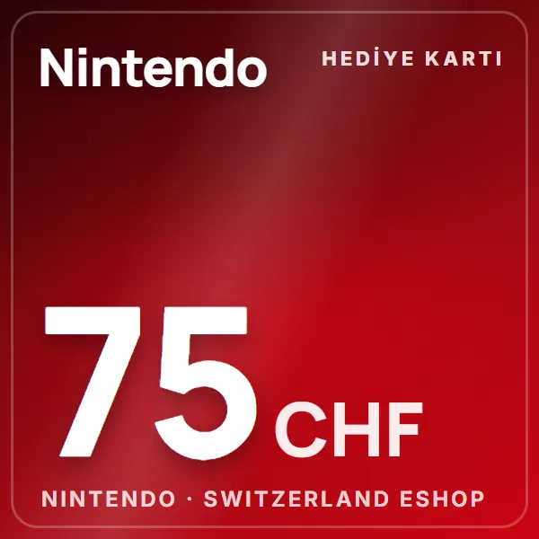 Nintendo Switzerland eShop 75 CHF görseli