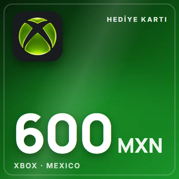 Xbox Mexico 600 MXN görseli
