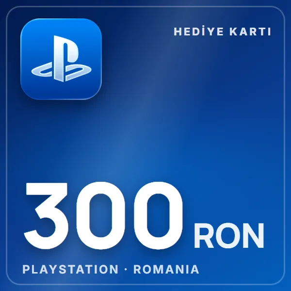 PSN Card Romania 300 RON görseli