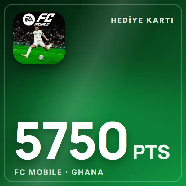 FC Mobile Ghana Points 5750 görseli