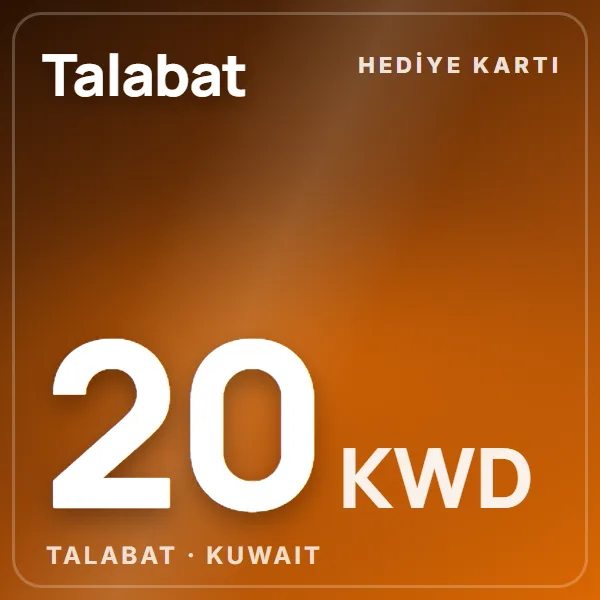 Talabat Kuwait 20 KWD görseli