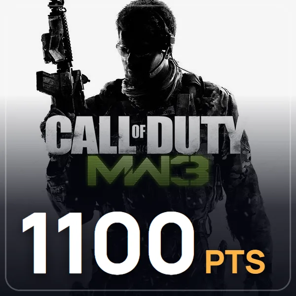 Call of Duty Points 1100 CP - Call Of Duty Modern Warfare 3 görseli