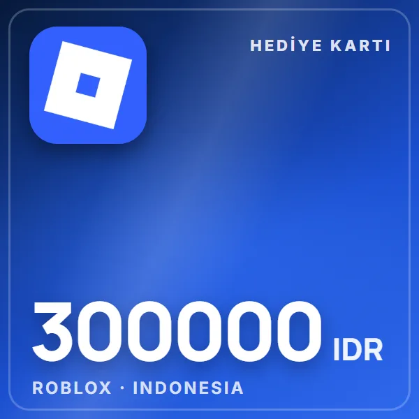 Roblox Indonesia 300000 IDR görseli
