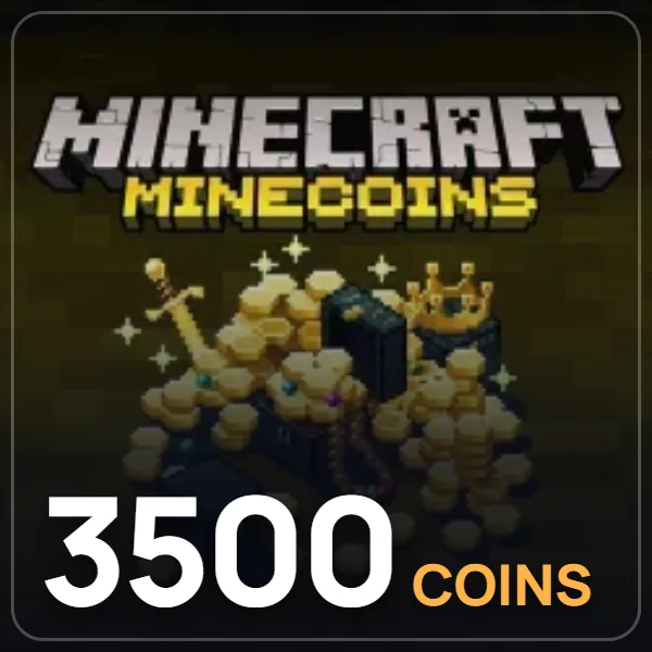 Minecraft Minecoins Pack 3500 Coins görseli