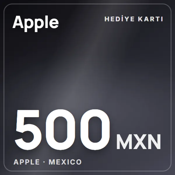 Apple Mexico 500 MXN görseli