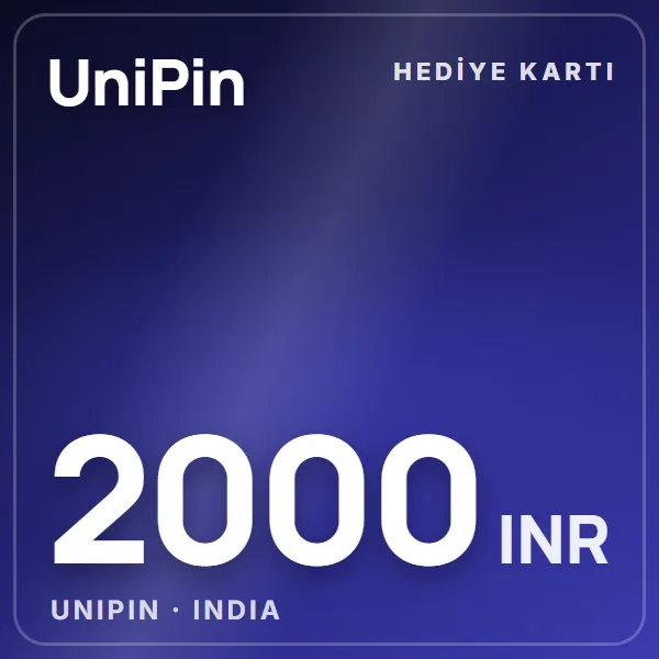 Unipin India 2000 INR görseli