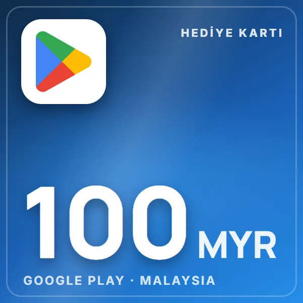 Google Play Malaysia 100 MYR görseli