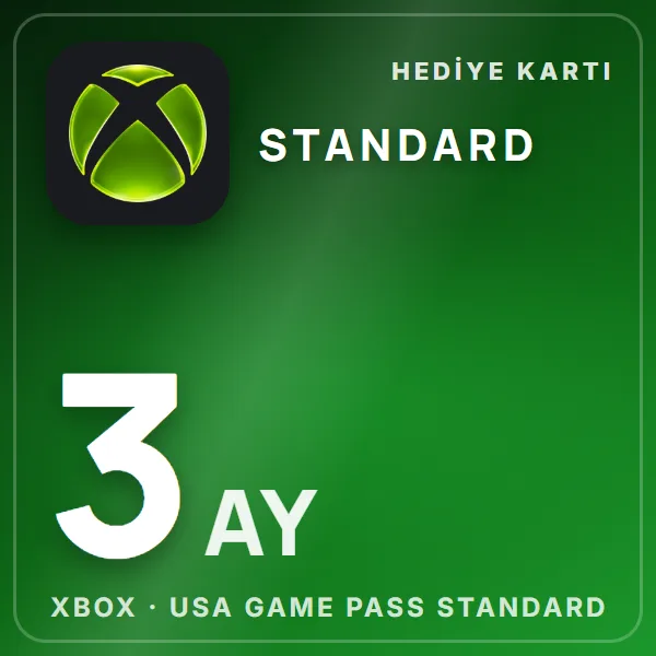 Xbox USA Game Pass Standard 3 Month görseli