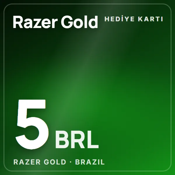 Razer Gold Brazil 5 BRL görseli