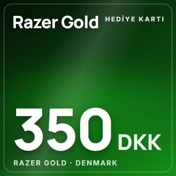 Razer Gold Denmark 350 DKK görseli