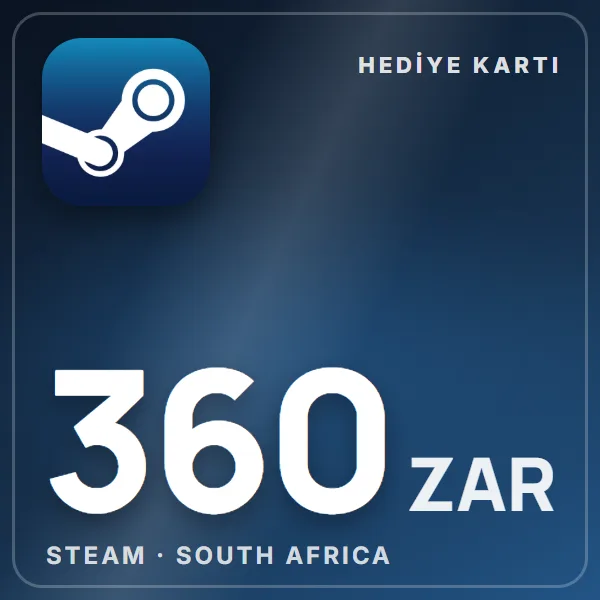 Steam South Africa 360 ZAR görseli