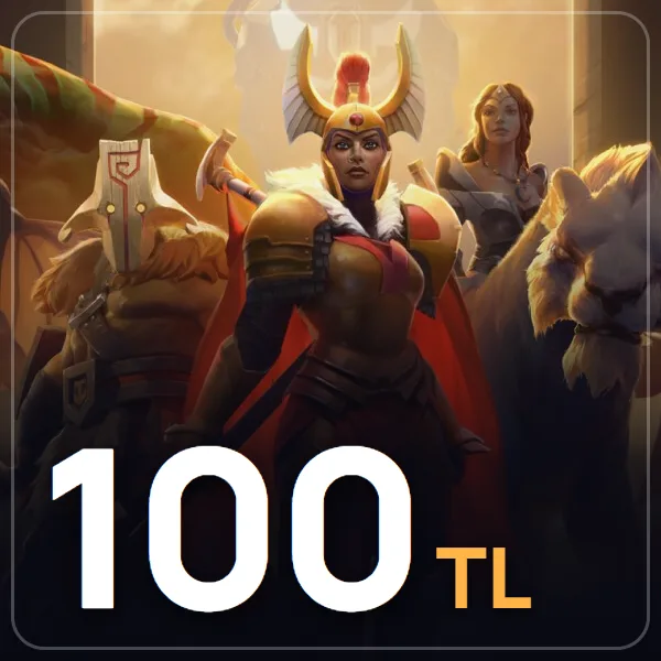 Dota 2 Steam Wallet 100 TL görseli