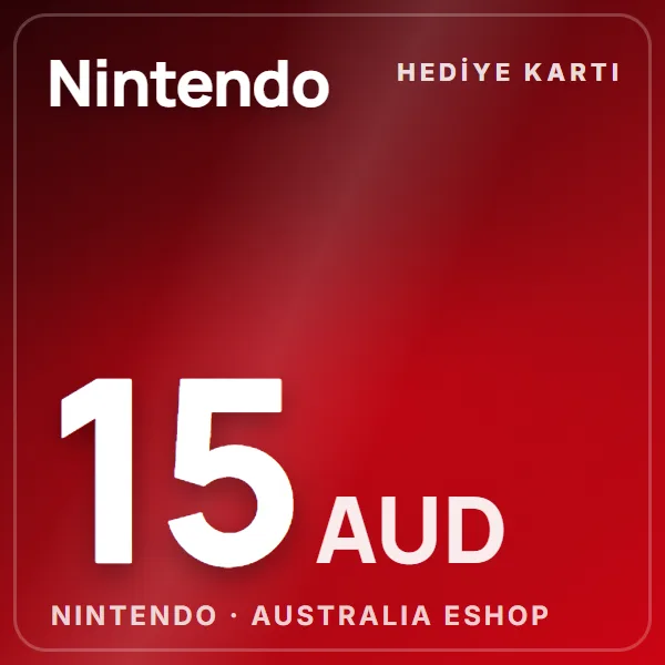 Nintendo Australia eShop 15 AUD görseli