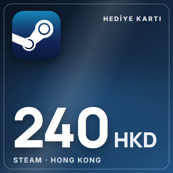 Steam Hong Kong 240 HKD görseli