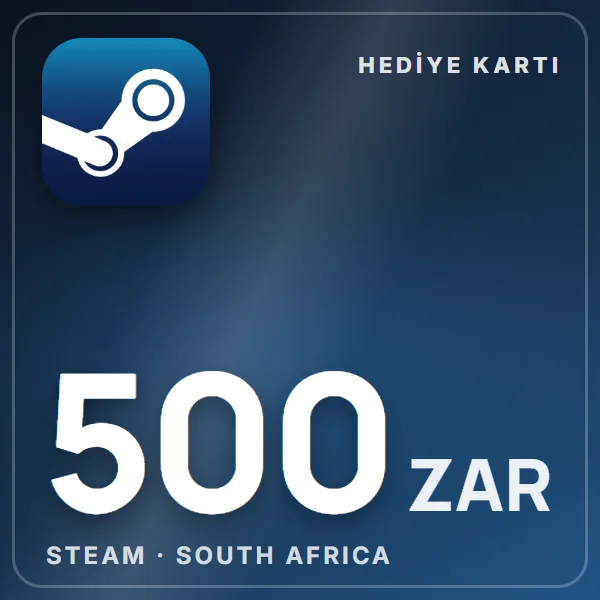 Steam South Africa 500 ZAR görseli