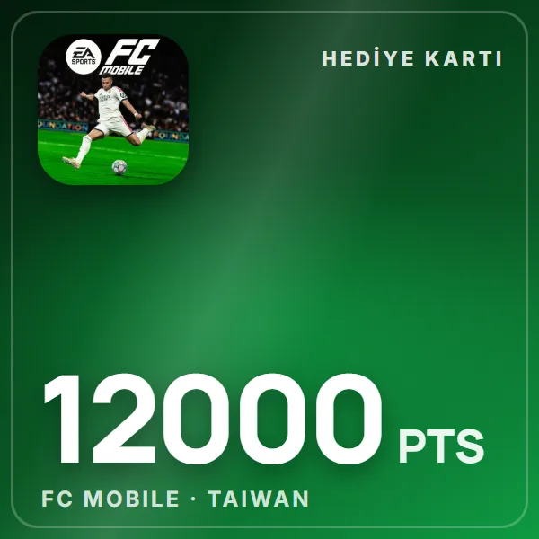FC Mobile Taiwan Points 12000 görseli