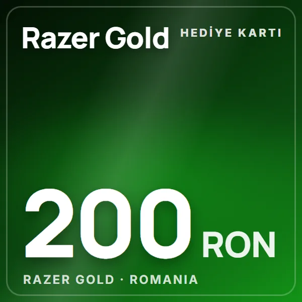 Razer Gold Romania 200 RON görseli